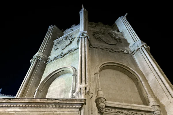 Igreja Catedral de Múrcia à noite — Fotografia de Stock