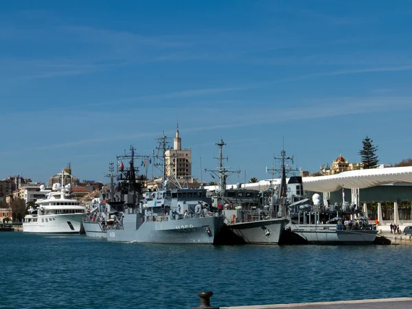 Nato-Kriegsschiffe — Stockfoto