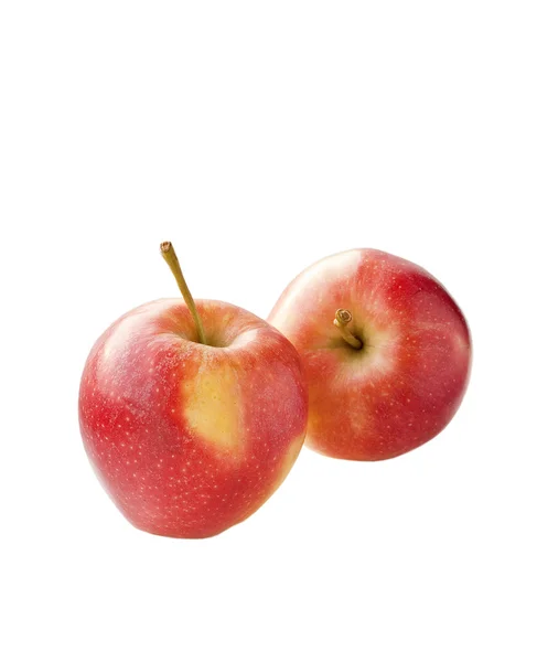 stock image Apples on white