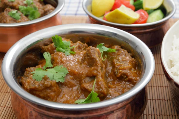 Burro di manzo al curry Madras — Foto Stock