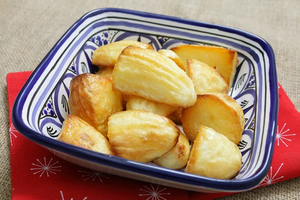 Roast potato bowl — Stock Photo, Image