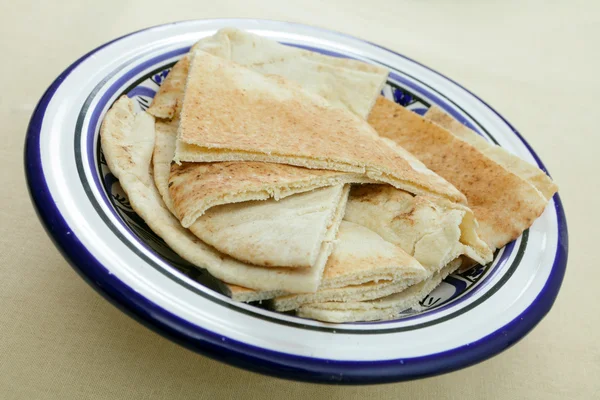 Arab flat bread or kubz — Stock Photo, Image