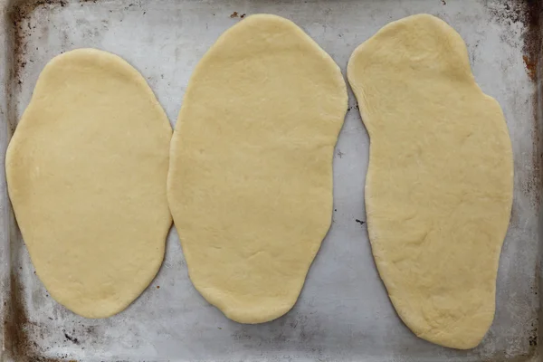 Homemade naan bread — Stock Photo, Image