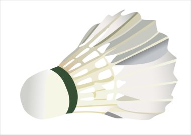 Shuttlecock clipart