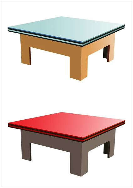 Tavolo in legno — Vettoriale Stock