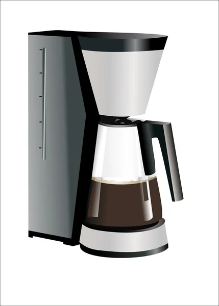 Koffiezetapparaat — Stockvector