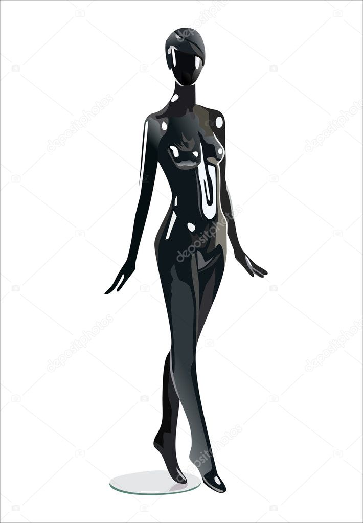 Female fashion mannequin