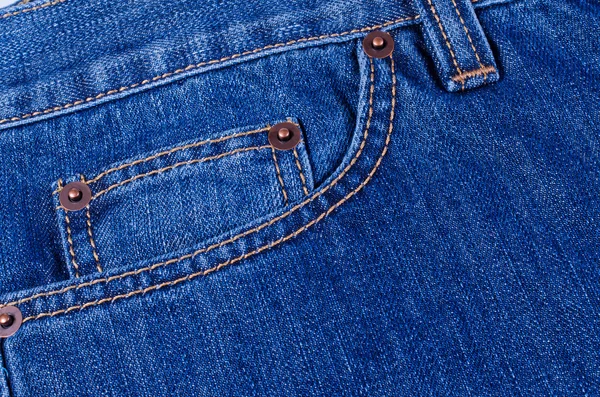 Tasca blue jeans — Foto Stock