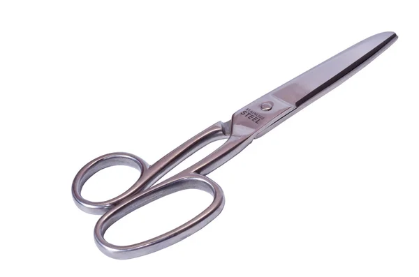 Steel scissors — Stock Photo, Image