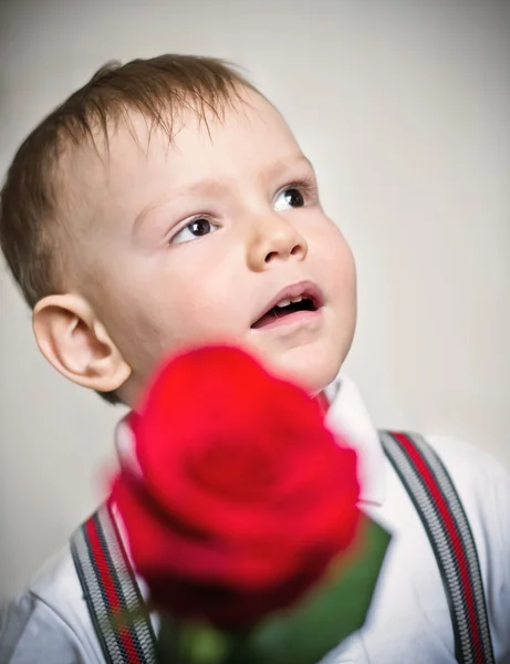 Felicito a mãe. — Fotografia de Stock