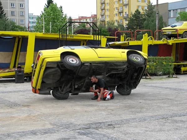 stock image Car stunt