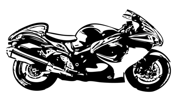 Motocicleta — Vector de stock