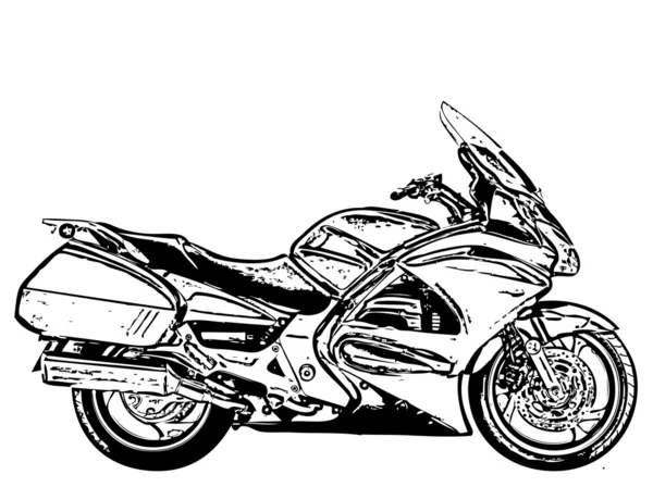 Motorcykel — Stock vektor