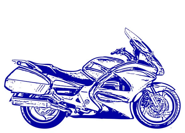 Motorrad — Stockvektor