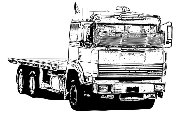 Camión, vector — Archivo Imágenes Vectoriales