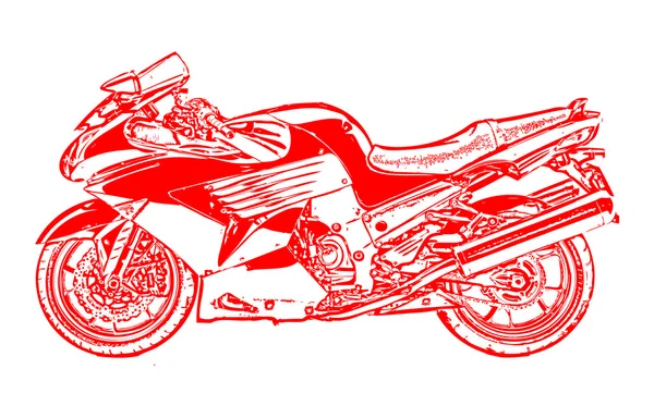 Мотоцикл — стоковий вектор