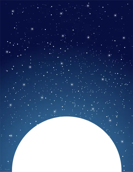 Звездное небо Стоковая Иллюстрация