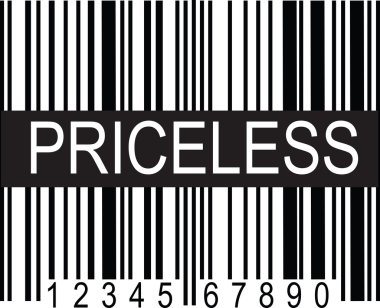 Upc Code Priceless clipart