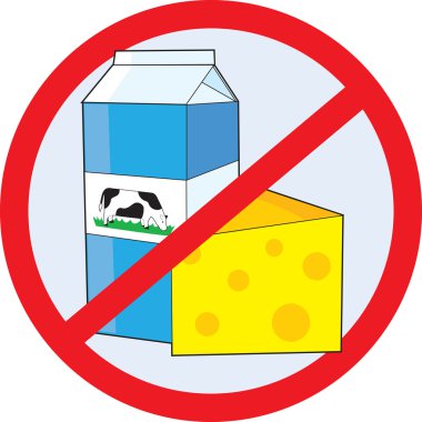 No Dairy clipart