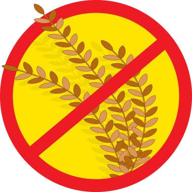 No Wheat clipart
