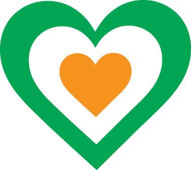 Irish Heart clipart