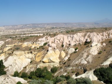 Kapadokya manzarası