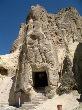 eski mağara city Göreme, Kapadokya, Türkiye