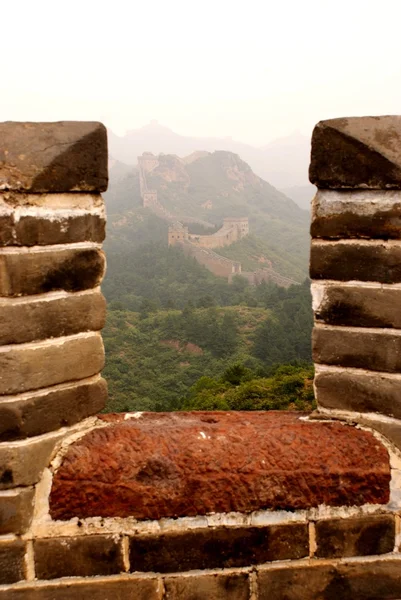 De grote muur, china — Stockfoto
