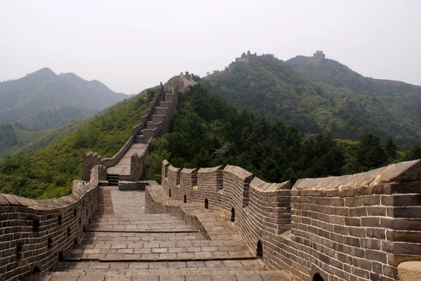 A grande parede, a China — Fotografia de Stock
