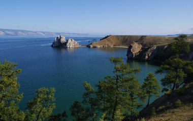 Olkhon island, Baikal lake, Russia clipart