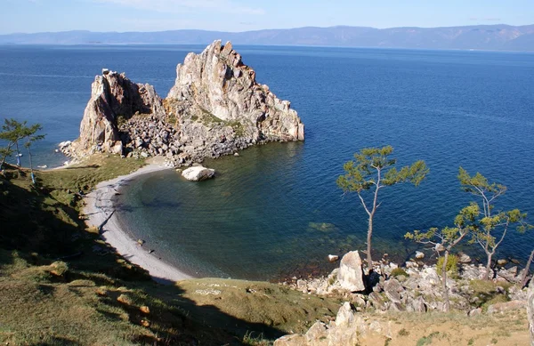 Olkhon ostrov, jezero Bajkal, Rusko — Stock fotografie