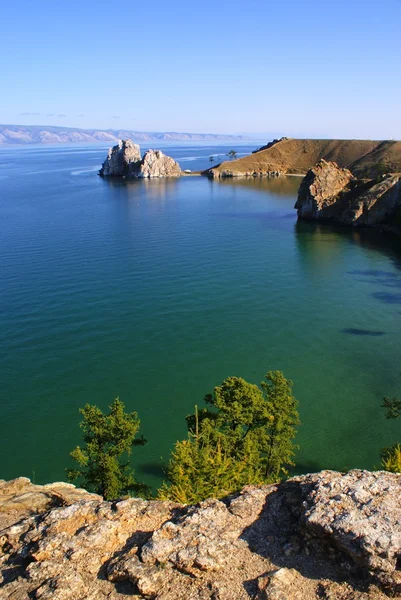 モンゴルへの島、バイカル湖、ロシア — ストック写真