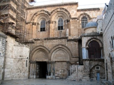 Kilise kutsal sepulchre, Kudüs, İsrail