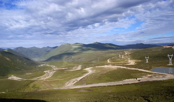 stock image Tibetan-sichuan highway, Tibet, China