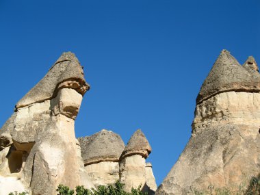 Uçhisar cave city Kapadokya, Türkiye