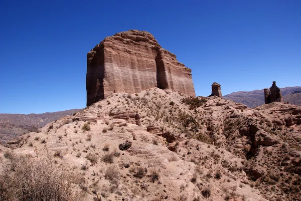 Desert, Andes landschap met canyon, tupiza, bolivia — Stockfoto