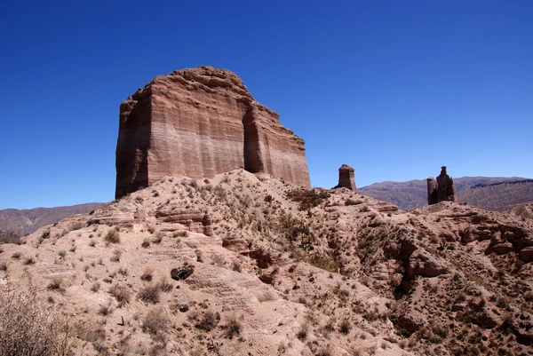 stock image Desert, andean landscape with canyon, Tupiza, Bolivia