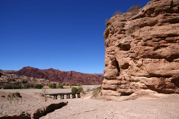 砂漠の峡谷、tupiza、ボリビアのアンデス風景 — ストック写真