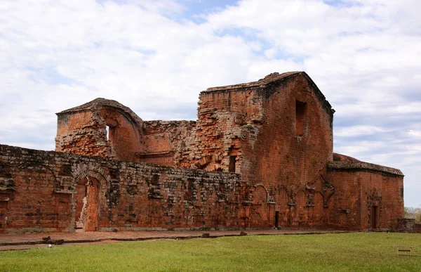 Missão jesuíta Ruínas em Trinidad Paraguai — Fotografia de Stock