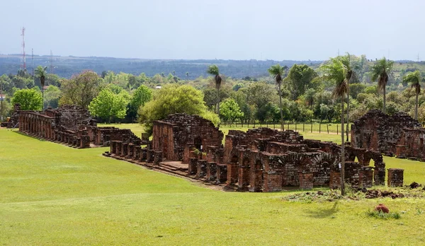 Jezuitské mise ruiny v Paraguayi, trinidad — Stock fotografie