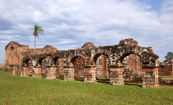 stock image Jesuit mission Ruins in Trinidad Paraguay