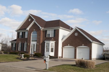 House in Canton Ohio clipart