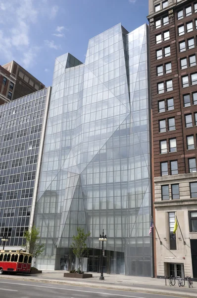 Moderní budova v Chicagu — Stock fotografie