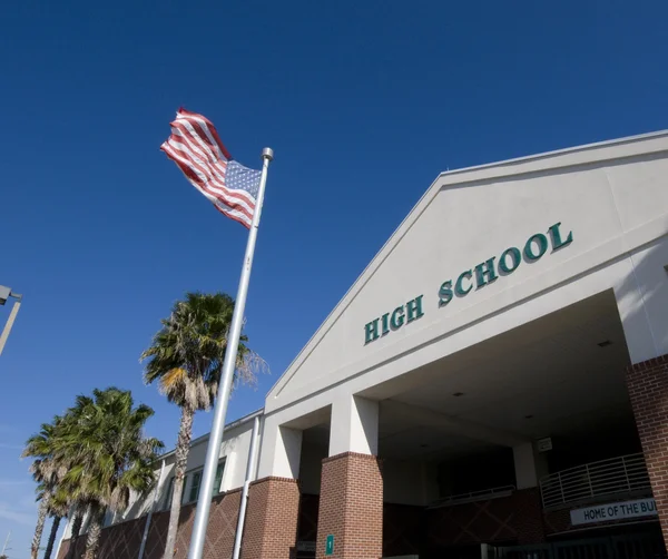 Средняя школа Флориды — стоковое фото