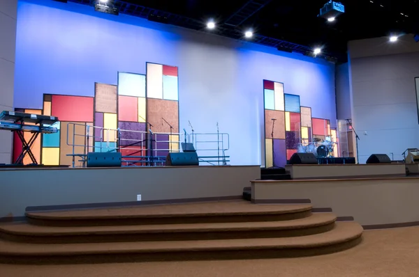 Stage at Church — Stock Photo, Image