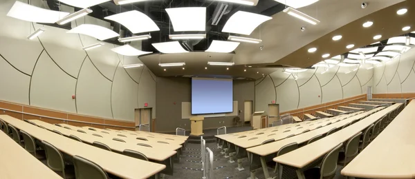 Föreläsning klassrum på college — Stockfoto