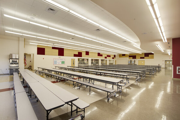Cafeteria at High School
