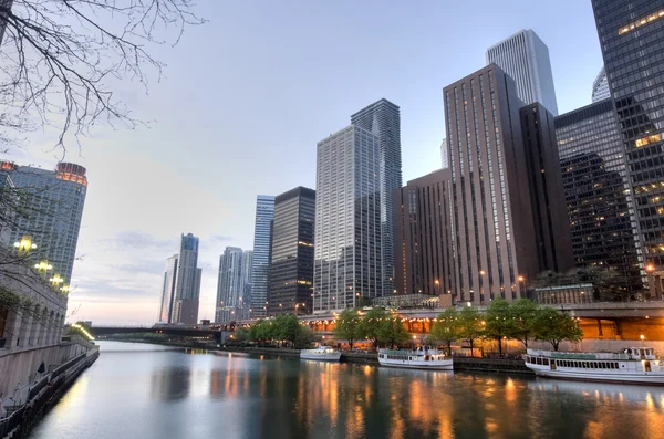 Blick auf Chicago — Stockfoto