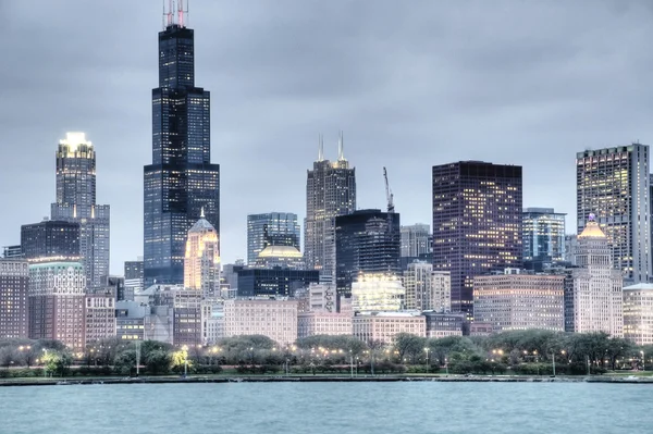 HDR of Chicago — Stock Photo, Image