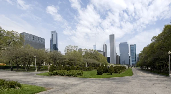 Парк в Чикаго — стокове фото